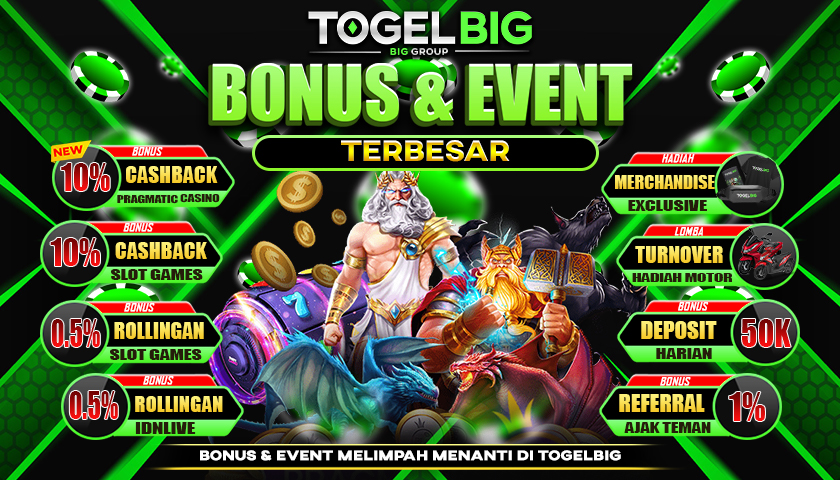 BONUS & EVENT TERBESAR 