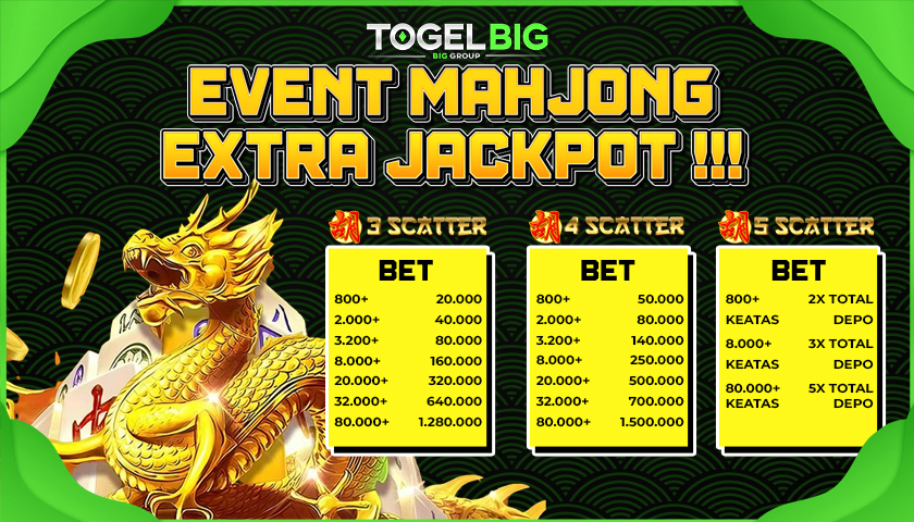 EVENT MAHJONG EXTRA JACKPOT 